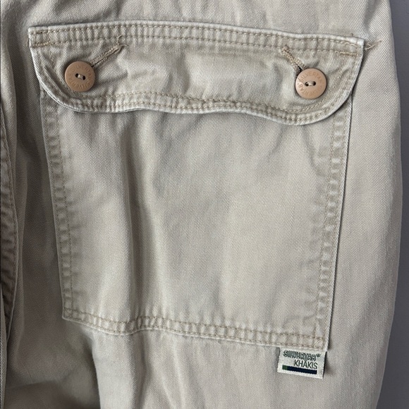 Levi's Vintage 1999 Men’s Silvertab Khaki Baggy Cargo Pants size 36x30 - Picture 4 of 7